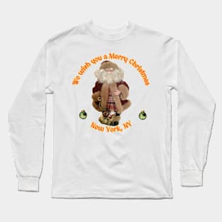 Christmas in New York v1 Long Sleeve T-Shirt